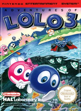 Adventures of Lolo 3 (Europe) box cover front